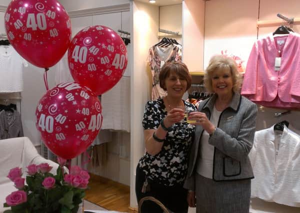 Store manager Elaine Vanson (left) and Sue Turner