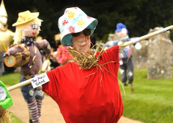 Off to pastures new - One of the March School's many scarecrows.

Picture by Louise Adams C130654-5 Chi Oving Scarecrows