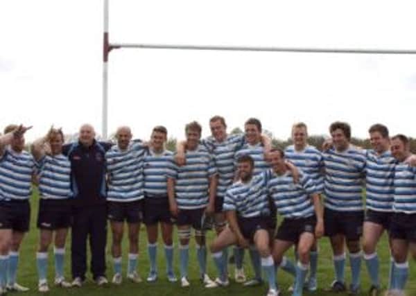 The Chichester players in their Sussex colours