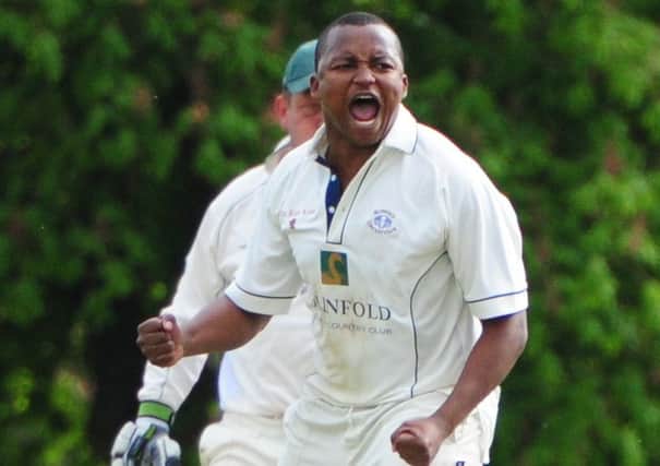 Strong start. Wisborough Green's new overseas player Skiho Camagu hit 67 and then took 3-23 with the ball