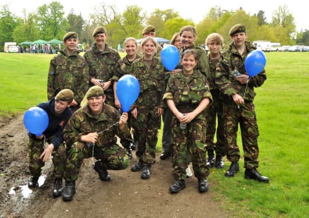 The Chichester Army Cadets helped to make sure Sussex Snowdrop Trust's annual walk was a success. PHOTOS BY  JOHN DONABIE