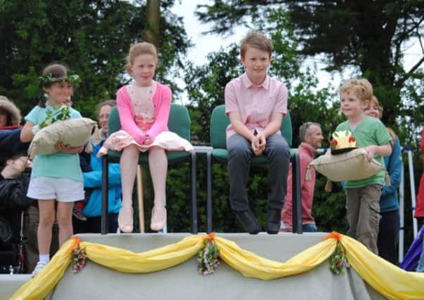 West Chiltington School's May King and Queen