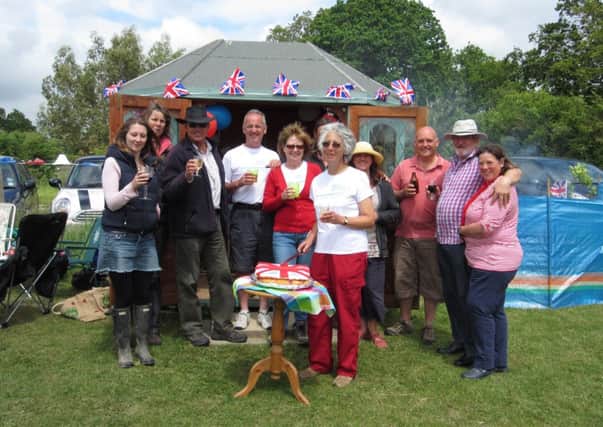 Philippa Arnott, (front) whose land share group in Funtington is organising a Big Lunch