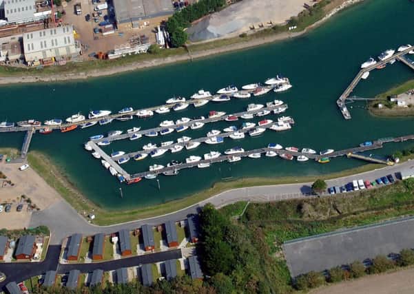 Littlehampton Marina, part of the site allocated for 1,000 homes