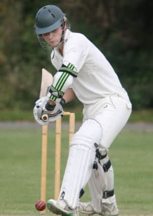 Angus Cox top-scored for Bexhill in the win over Glynde & Beddingham