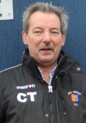 Rye United chairman Clive Taylor