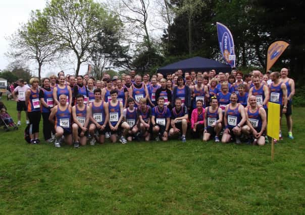 Tone Zone Runners line up in great numbers for the Bognor Prom 10k