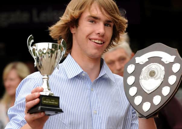 Ben Chrystall was last year's winner - who will follow in his footsteps in 2013?  Picture by Louise Adams