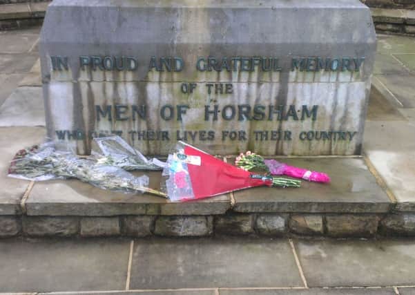 Lee Rigby Horsham tribute