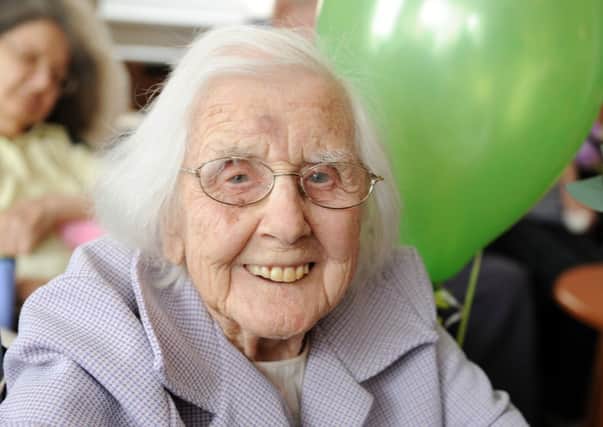 Evelyn Alexander celebrates her 102nd birthday L22022H13