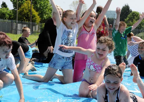 Children revel in all the fun during the May Mayhem event in Wick    L23062H13