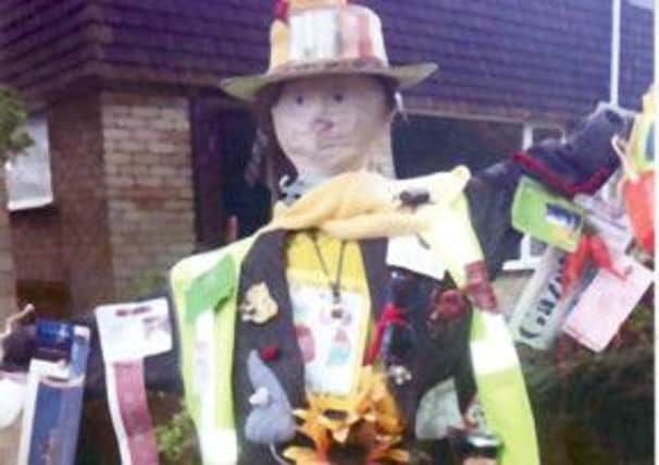 Evelyn Allen's winning East Preston Festival scarecrow