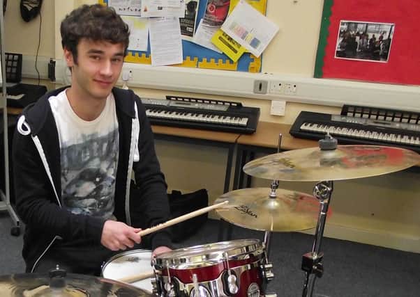 Ex-Forest Pupil and Olympic Drummer Jack Summerfield visits his old school for a Drum Workshop
