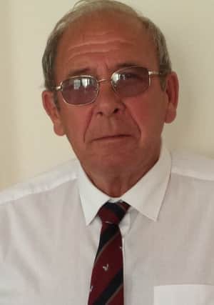 New Bexhill United chairman Bill Harrison