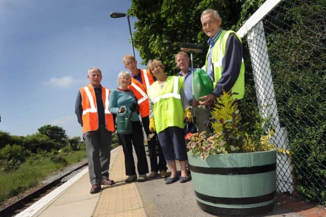 New planters at Winchelsea Station, 5/6/13
John Spencer, Jean and Martin Owen, Alice Kenyon, Tony Davis and Howard Norton.