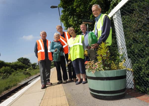 New planters at Winchelsea Station, 5/6/13
John Spencer, Jean and Martin Owen, Alice Kenyon, Tony Davis and Howard Norton.