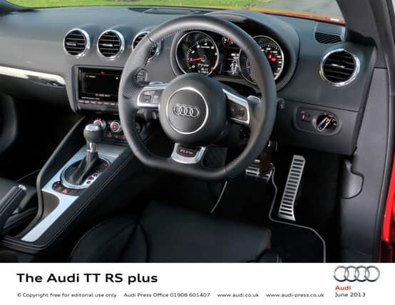 Inside Audi TT RS