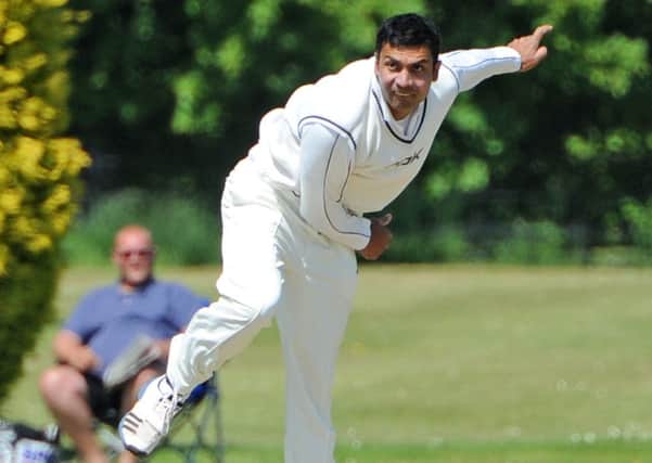 Roffey's bowling is having to rely heavily on the likes of Rohit Jagota, predominantly a batsman. Photo by Derek Martin