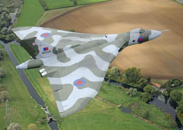Vulcan HX558 which is coming to Hastings on June 15