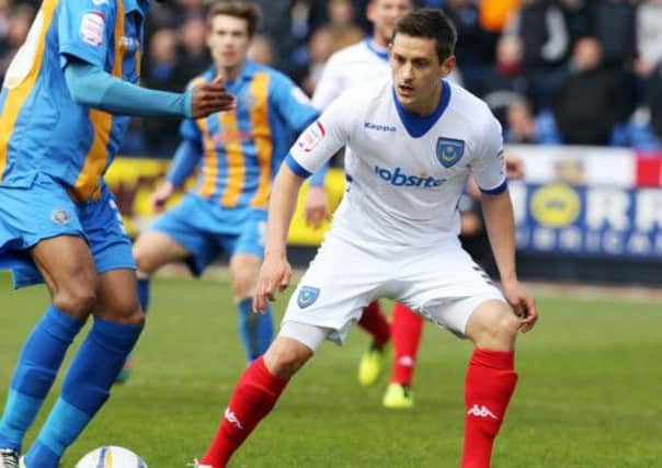 Shaun Cooper could yet be playing for Pompey next season  Picture: Joe Pepler