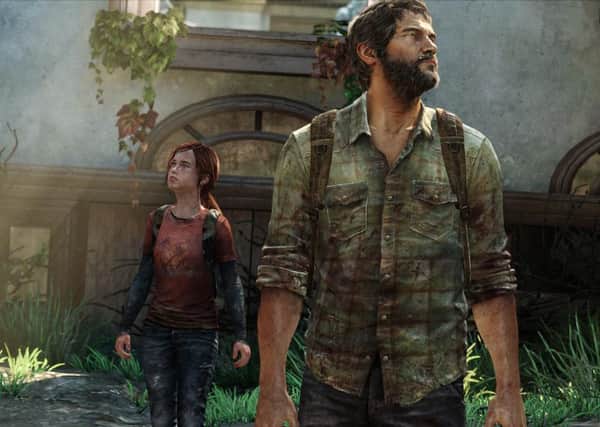 Ellie and Joel, the main characters in The Last Of Us