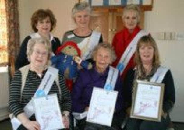 Action for Medical Research Haywards and Lindfield Committee with long service certificates