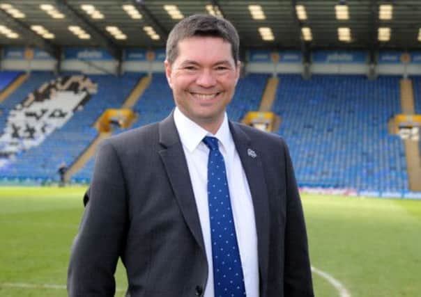 Plenty to smile about: Pompey chief executive Mark Catlin