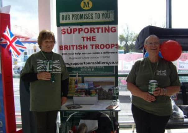 SOS team in action at Morrisons, in Wick