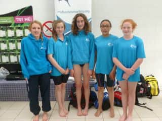 marlins girls relay members