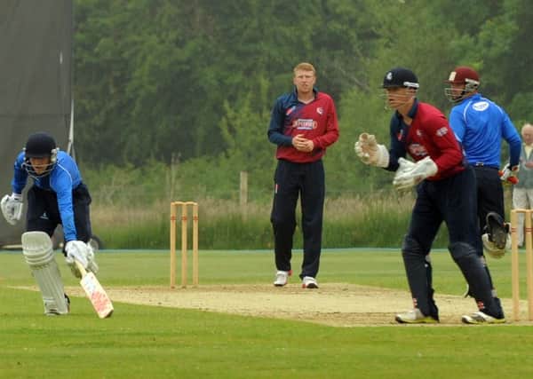 Sussex seconds take on Kent in a t20 game at Stirlands  Picture by Louise Adams C130833-2