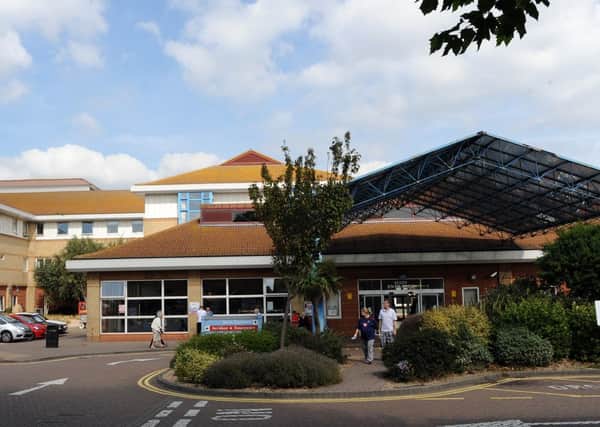 Voluntary roles could help improve health and social care services across the county. Pictured is Worthing Hospital                                                                              W36042H10