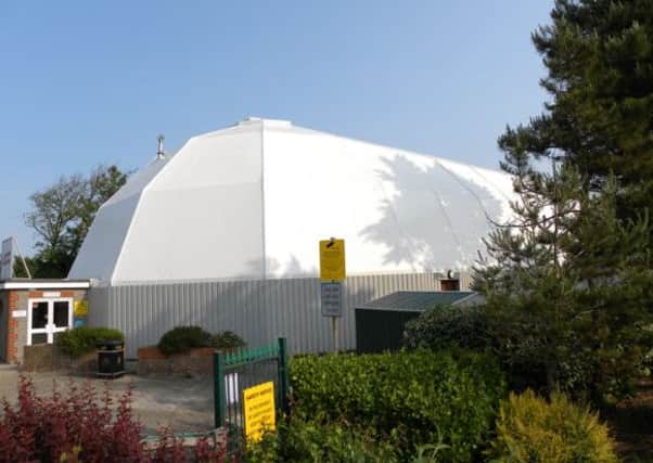 The Littlehampton Sports Dome where Onofrio was a DJ and near to where the sex assault took place