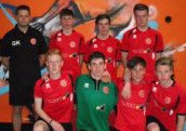 The Hastings Futsal under-18 team which came fifth in Birmingham