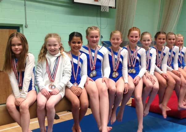 Southbourne gymnasts show off their latest medals