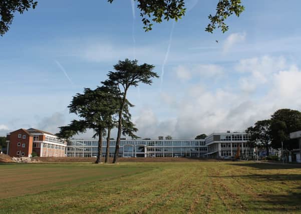 The new Worthing College site at The Warren, Hill Barn Lane, Worthing