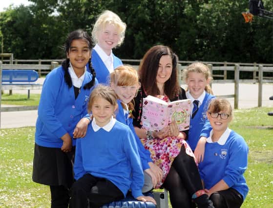 Author Cathy Cassidy visits the school