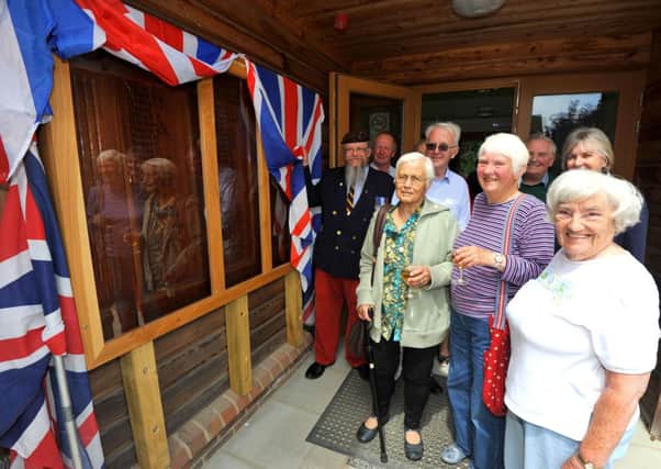 29/6/13- Unveiling of War Memorial Board at St Mary's Hall, Udimore.