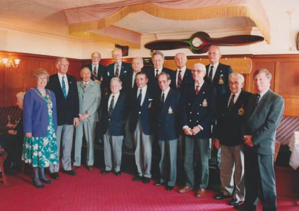 Norwegian airmen at their reunion in Bognor Regis in 1994