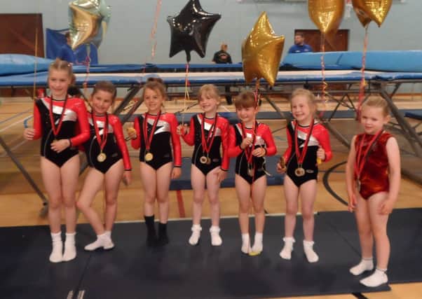 Some of the Dragonflyers at their club championships