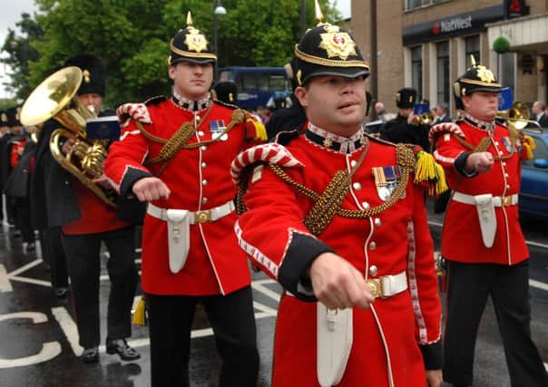 The Princess of Wales Royal Regiment will be marching through Arundel