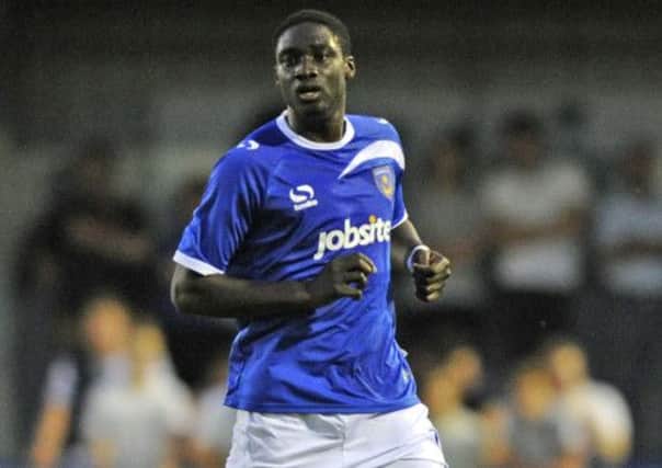 Arnaud Mendy was back in Pompey action in the behind-closed-doors friendly at Aldershot, less than 24-hours  after coming on in the second half of Tuesday nights 5-0 victory over the Hawks