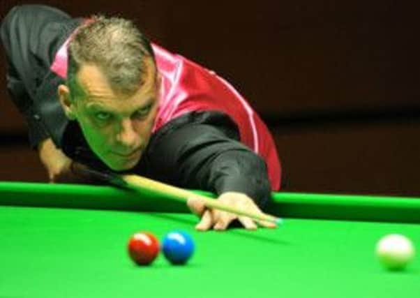 Mark Davis is through to the quarter-finals of the Australian Goldfields Open. Picture courtesy World Snooker