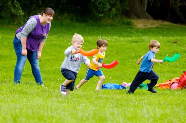 Sports day at Anne Frank Montessori, Horsham. Photos by Dennison Studios