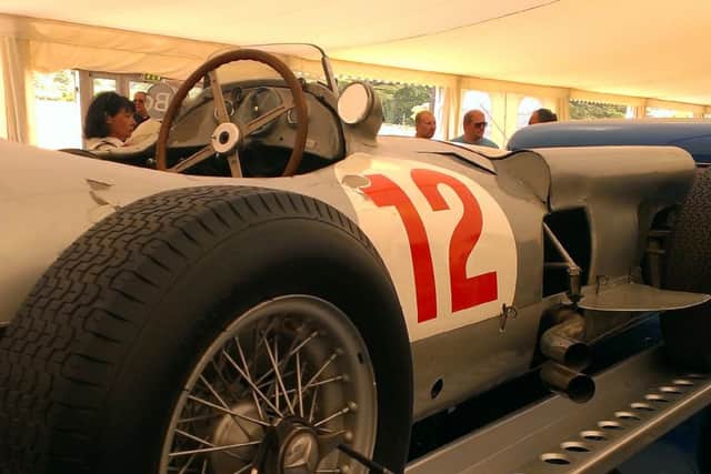 Mercedes-Benz W196 has gone under the hammer at Goodwood's Festival of Speed 2013