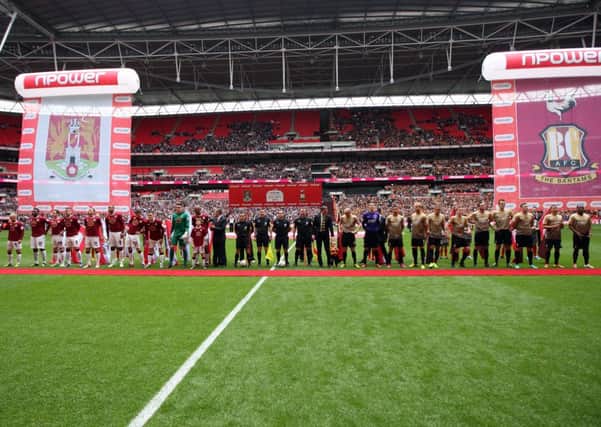 Wembley dreams begin early in the season for non-league clubs