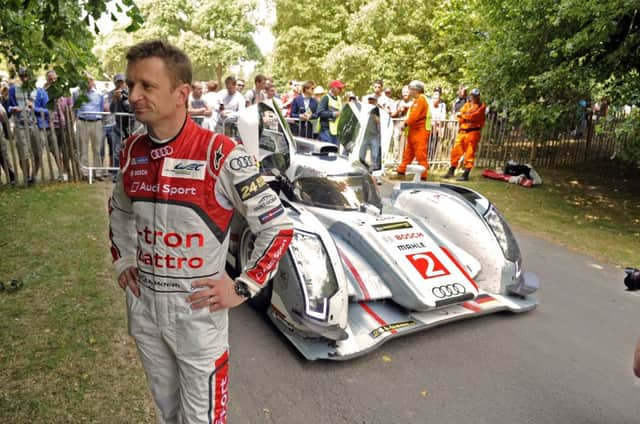 GOODWOOD FoS (ST) MRW 12/7/2013 

The 2013  Goodwood Festival of Speed 

An Audi awaits its driver ! - today it was to be Alan McNeish 

Picture: Malcolm Wells (131934-2378)