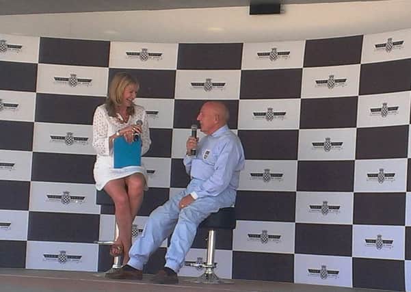 Stirling Moss at Festival of Speed 2013