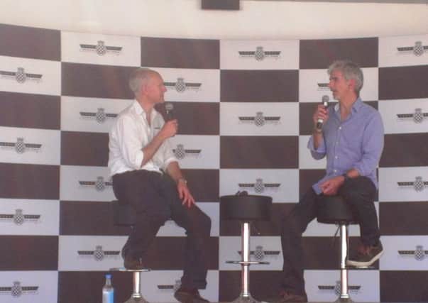 Damon Hill at Festival of Speed 2013