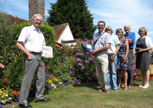 South and South-east in Bloom judges with members of the Angmering In Bloom Committee