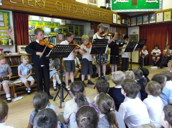 Sedlescombe CE Primary School Violin Concert.